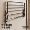Suction Cup Towel Rack Bathroom Organizer No Drill Shower Storage
