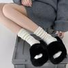 Spring Socks for Women, Pile Socks, Loose Thigh-high Socks, Anti-ball Socks, Versatile High-top Women's Socks