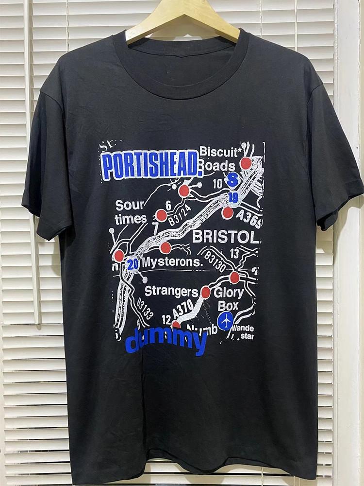 Retro Portishead Band Tour Heavy Cotton Black S-5XL T Shirt TT693 Unisex T-Shirt XXXXL
