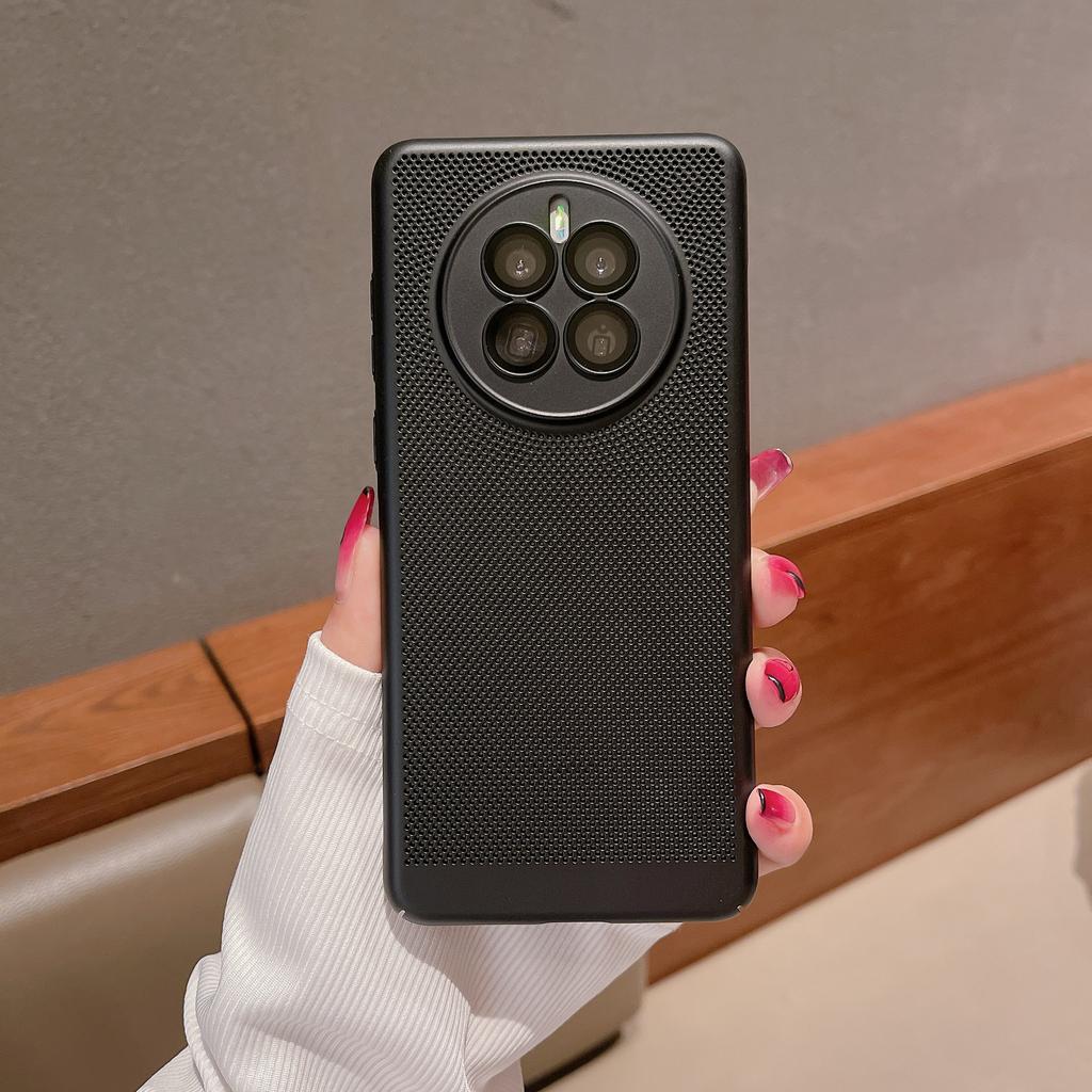Applicable to Huawei Mate60 goggles ultra-thin breathable mobile phone case P60pro mesh cooling PC Honor protective case