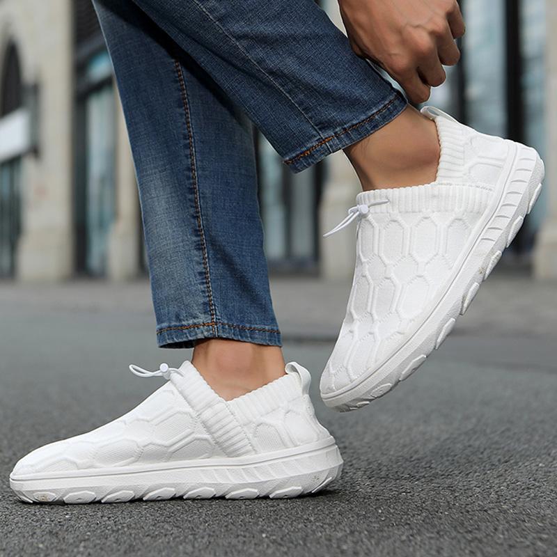 Ademende Heren Dames Wandelschoenen Minimalistische Casual Schoenen Comfortabele Heren Outdoor Hardloopschoenen Zweetabsorptie