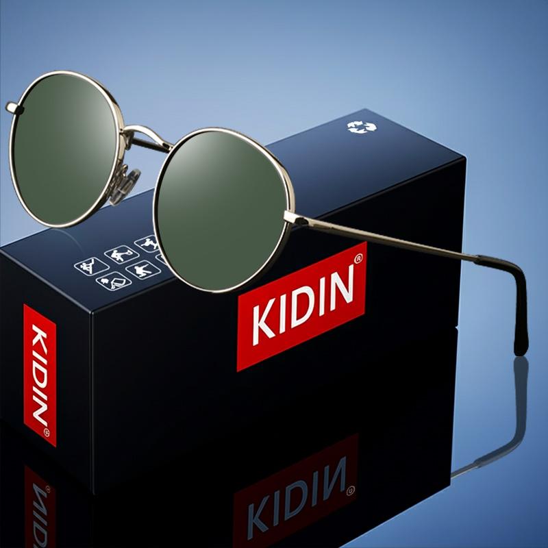 

Trendy Rotundity Sunglasses for Women Luxury Brand Designer Metal Frame Sun Glasses Ladies Classic Vintage Round Shades Unisex зелений