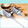 Premium 304 Stainless Steel Ice Spoon For Couples With Trendy Letter Design Ideal For Gifts