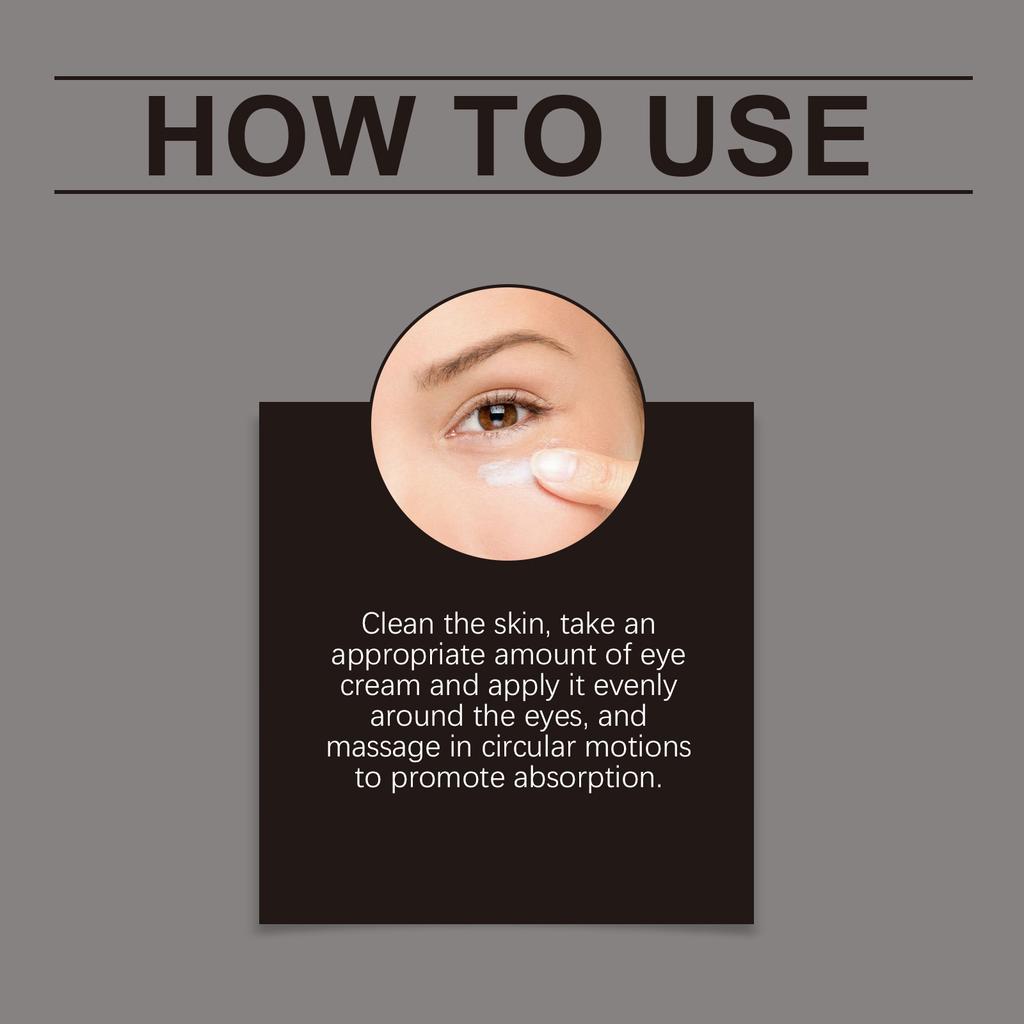 Instant Firming Eye Cream, Improving Dark Circles And Puffiness, Smooth Fine Lines Eye Cream Firming Cream