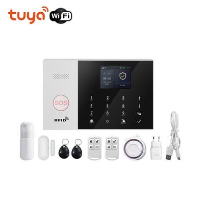 Graffiti Smart Home Alarmsystem: WiFi, GSM, Tuya App, Kabellose Fernbedienung, Diebstahlschutz
