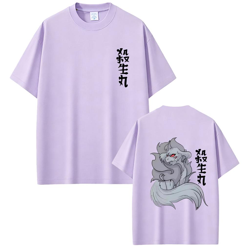 Anime Inuyasha Sesshomaru Merch T-shirt Unisex Women Fashion Casual Oversized Streetwear Unisex's Funny Cartoon Harajuku T Shirts Tops