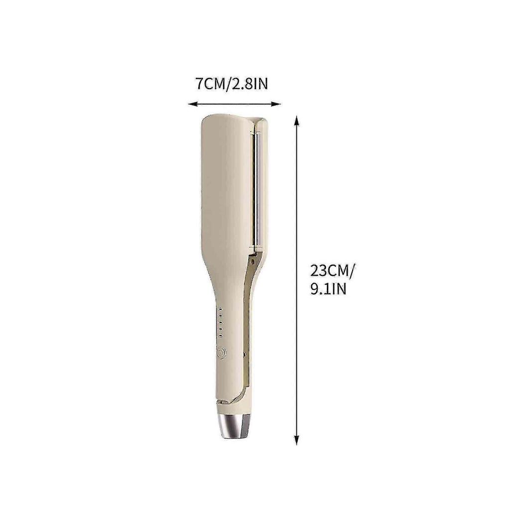 French Wave Curling Iron Rommantic French Eggs Roll Curling Iron V-shape Ceramic Bigwaves 2024 New Hair Crimper