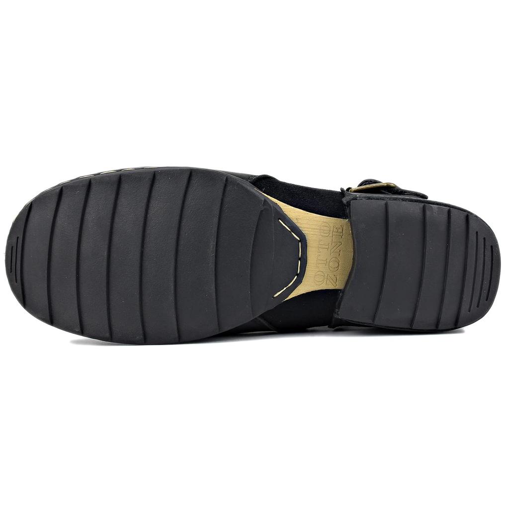 OSSTONE Genuine Leather Chukka Mountain Bike 10 US EU Men's Boots, Size Men's (M), 44, 44, Color Black, OZ-5008-1-BLACK-10