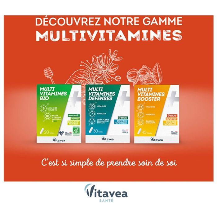 Vitavea Multi Vitamines Global Vitalité Equilibre nerveux 45 gélules