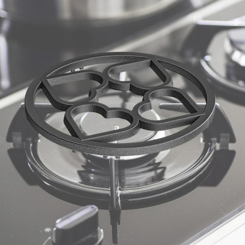 Iron Wok Support Rings Slip Proof Stove Pans Holder 19cm Cooktop Range Stand Pots Stand Suitable for Kitchen Gas Hob
