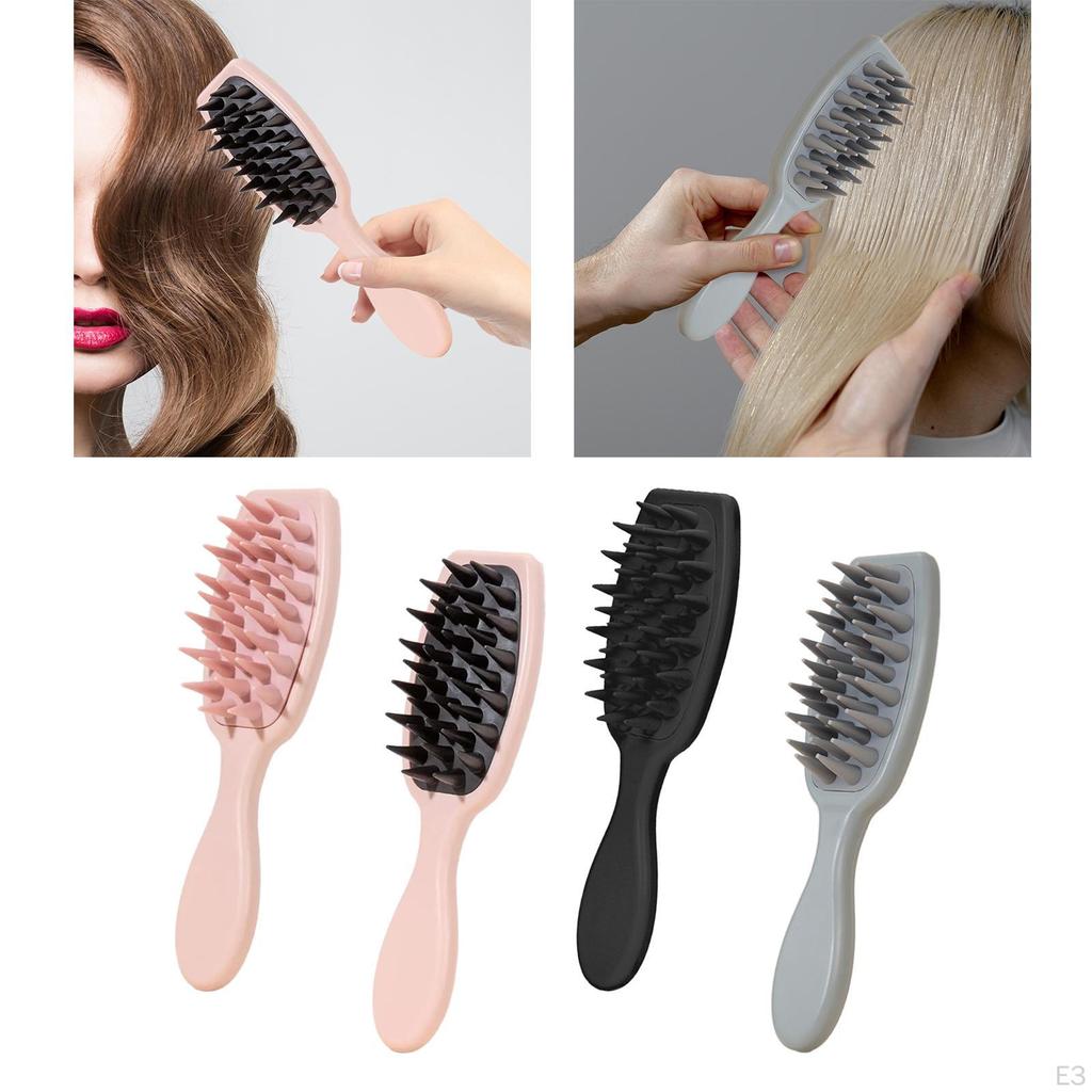 Hair Comb Deep Cleansing All Types Massaging Sculpting Styling for Home
