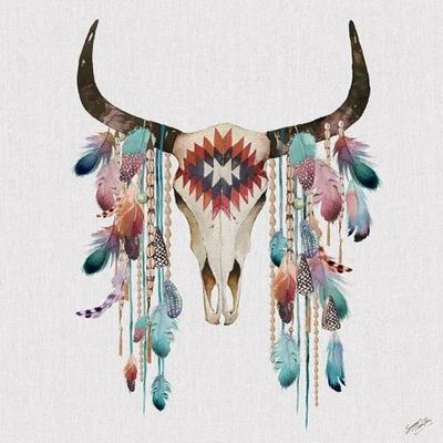 Summer Thornton Tribal Wooden Print