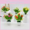 Cymbidium Potted Artificial Plant For Photography And Home Decoration Projects