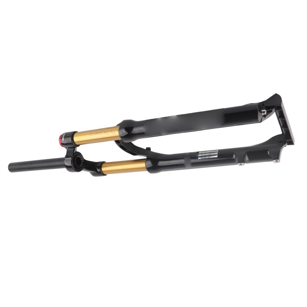 BOLANY Bike Front Fork 27.5in Bicycle Single Air Chamber Front Fork Shoulder Control