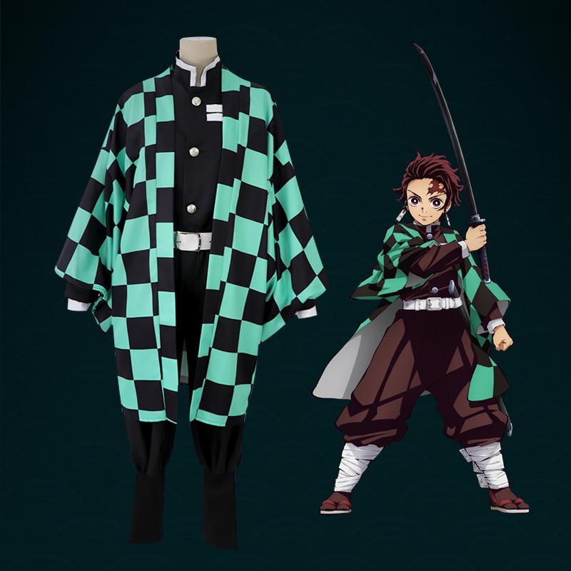 Starry Sky Romance: Demon Slayer Cosplay Costume - Tanjiro, Nezuko, Zenitsu, Shinobu Characters