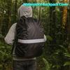Oxford Cloth Reflective Rain Cover Adjustable Hiking Rain Cover Backpack Rain Cover  Travel