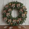 12Pcs/Set Elegant Bowknot Pearl Hanging Pendant Christmas Tree Ornaments  Xmas Party Supplies