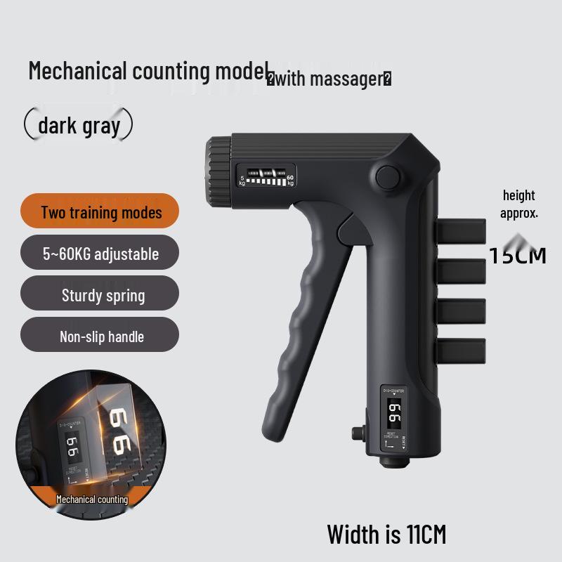 Multifunktionaler Handgriff-Stärker & Finger-Reha-Trainer für Männer mit Fitness-Druckentlastungszähler.