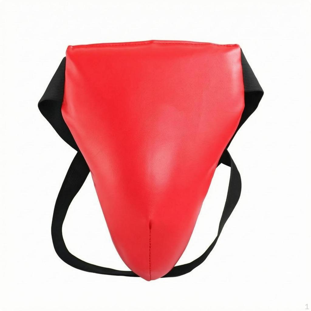 Hard Shell Groin Protector Contoured Padded Breathable Fighting Sports Gear for