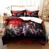 Anime Akame Ga KILL Bedding Set Duvet Cover Bed Set Quilt Cover Pillowcase Comforter King Queen Size Boys Adult Bedding Set