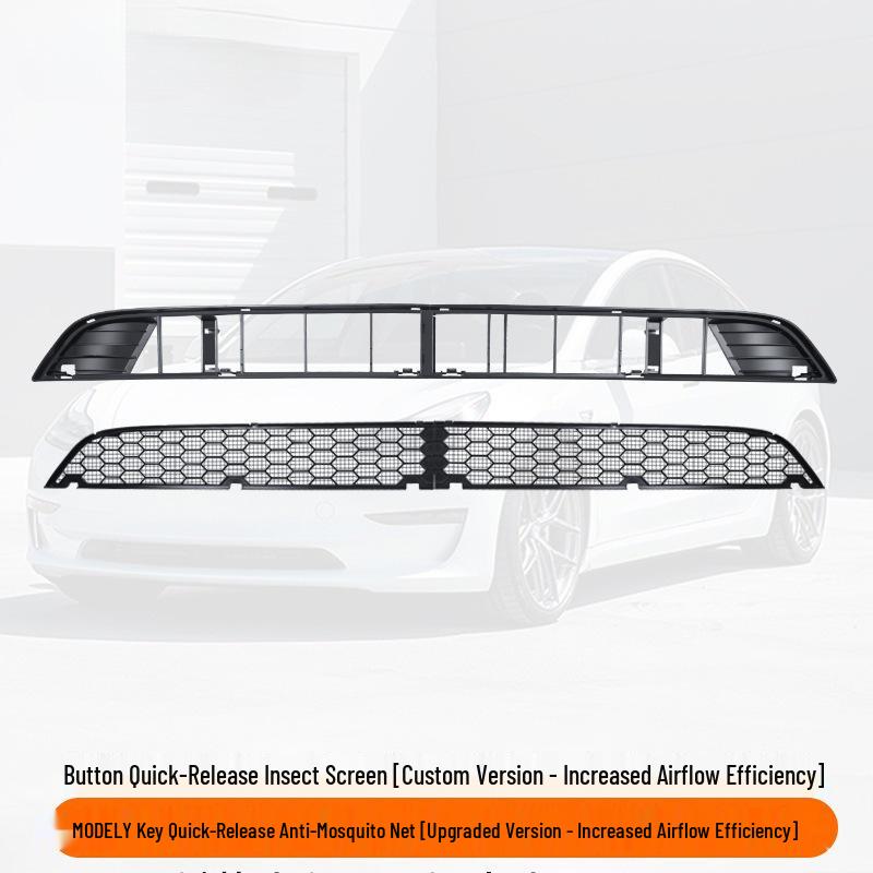 Tesla Model Y/3 Insect Net AC Protective Hood Cover