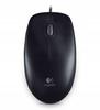 Mysz przewodowa Logitech B100 OEM optyczna czarna