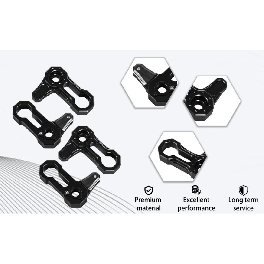 Billet Aluminum Freedom Panel Latch Hardtop Roof Removal Switch Handle For Jeep Wrangler JK 07-2018 JL 2018-2022 & Gladiator JT