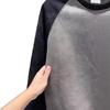 Fashion Tie-dye Splicing Versatile Top Light Luxury Korean Version Crew Neck Men's Sweater Contrasting Color Design Clothes