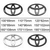 3D Car logo series Front Head Grill Hood Bonnet Emblem Rear Tail Bumper Trunk Badge For Toyota Corolla Camry RAV4 Hilux Yaris