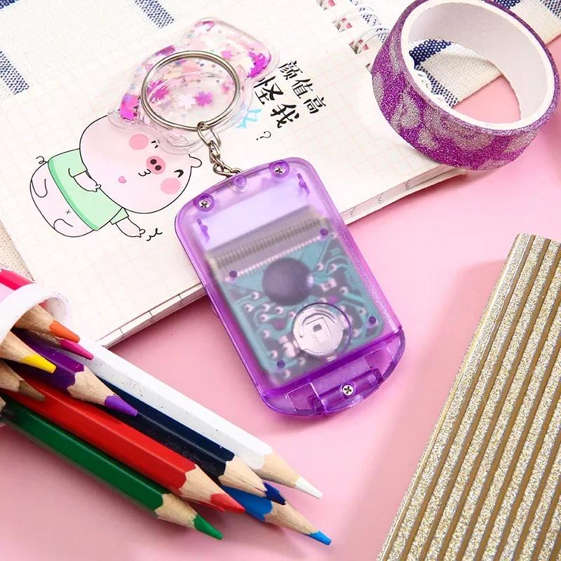 Calcolatrice multifunzionale Portachiavi con ciondolo per borsa mini calcolatrice elettronica conveniente e creativo per la scuola