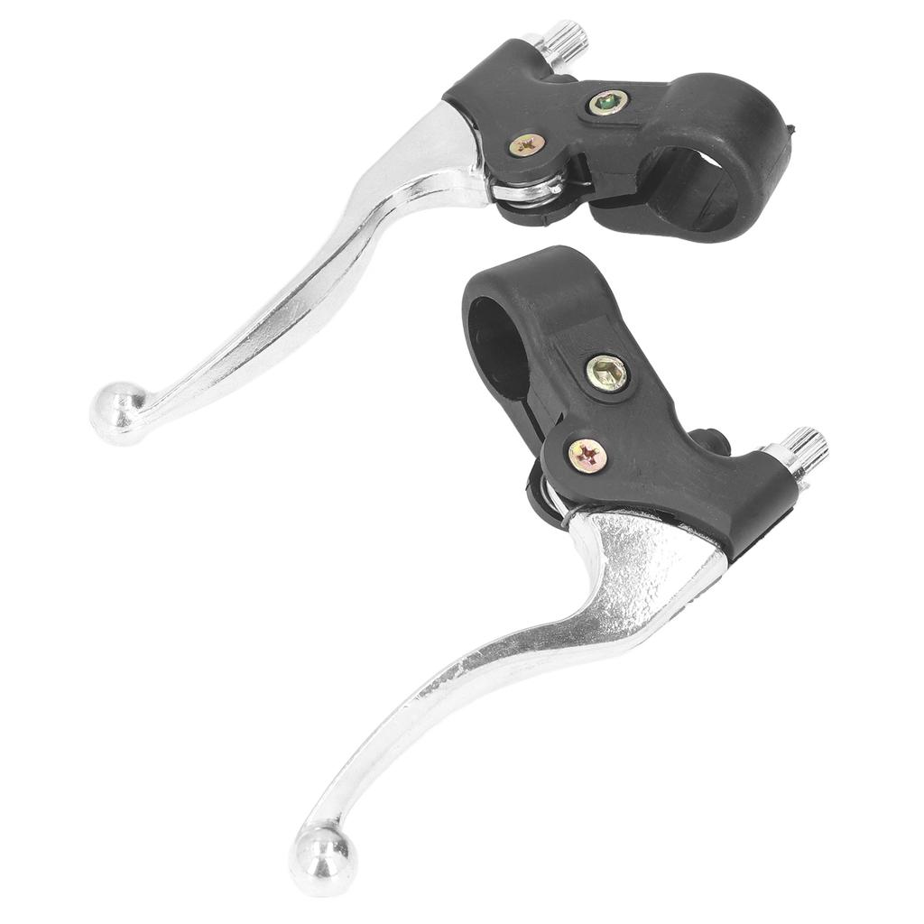 2pcs Brake Handle Lever 22mm Left Right Aluminium Alloy for 47cc 49cc Mini Pocket Dirt Bike ATV