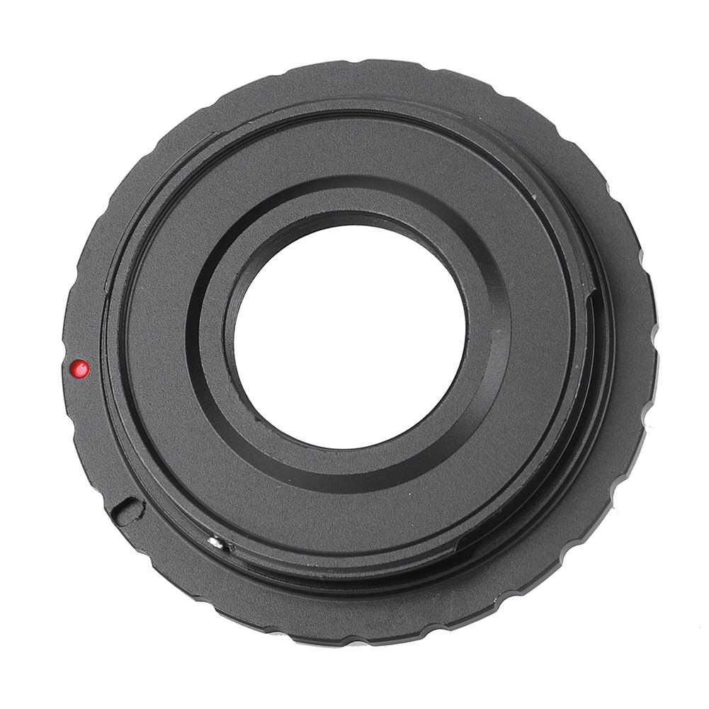 Full Manual Aluminium Alloy Adapter Ring for C Mount Lens to Fit for Canon EOS Camera
