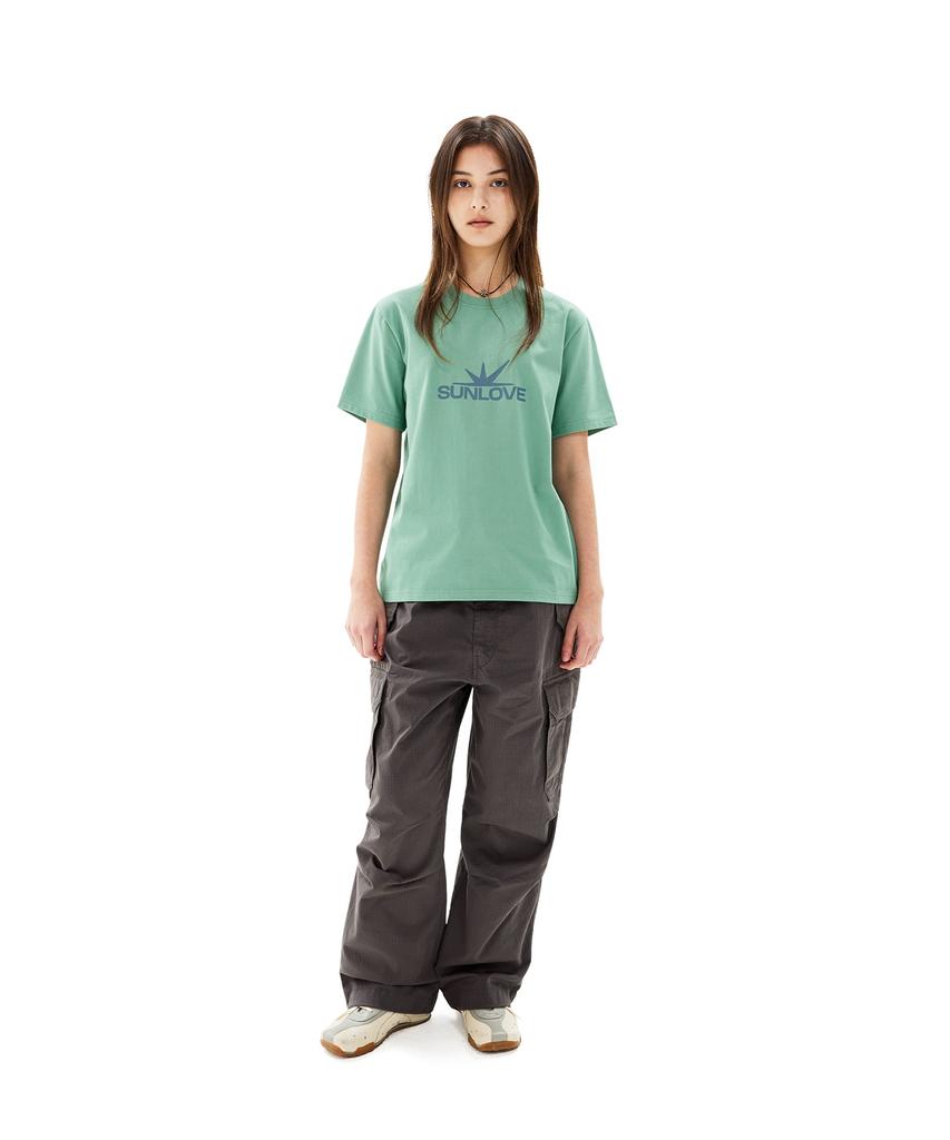 Sseonleobeutueo Daybreak Logo Tee Green