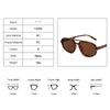 New Polygon Sunglasses Women Luxury Brand Cat Eye Glasses Men Designer Gradient Shades for Women UV400 Lentes  Mujer