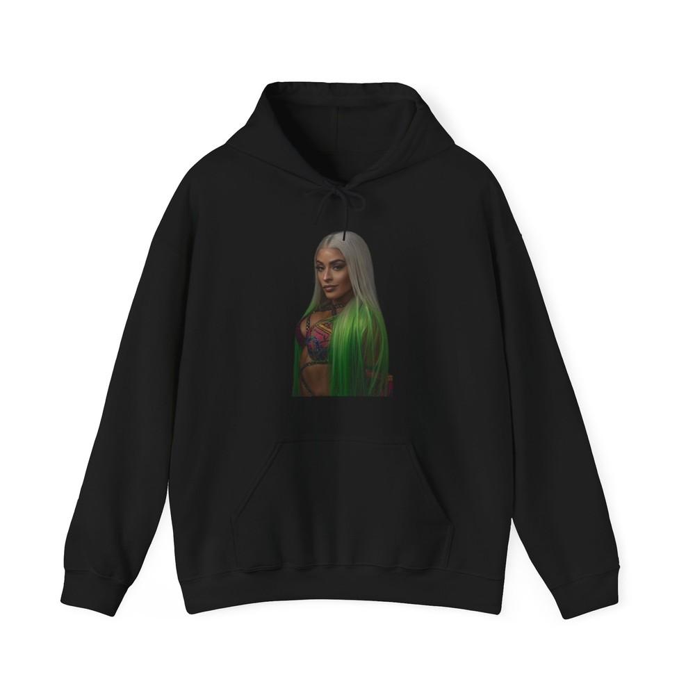 

Zelina Vega WWE Hoodie, Wrestling Fan Gift, WWE Apparel, Unisex Hooded L