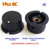 1Pcs ABS Plastic Potentiometer Knob Volume Adjustment Knob  for Instrument Control Panel
