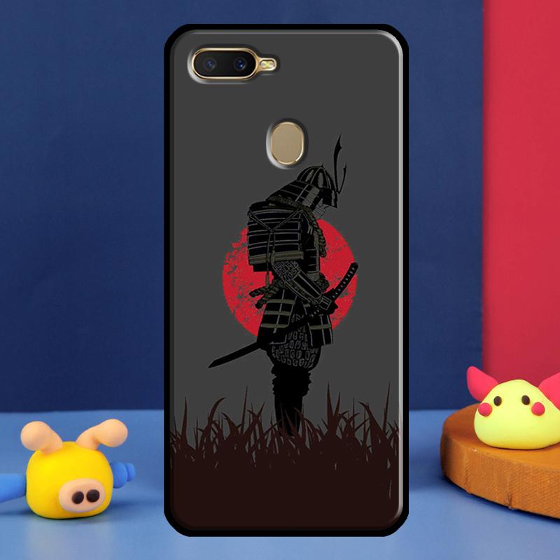 Japanese Samurai Warrior For Oppo A54 A57 S A78 A58 A98 A5 A9 A91 A15 A16 A17 A52 A72 A76 A96 A74 A94 A77 Phone Case