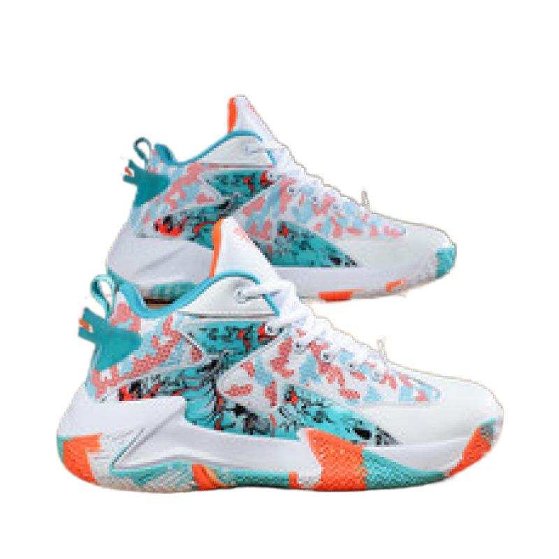 Basketball Shoes Men's Spring and Summer Teenage Couple Sports Shoes Students Sports Competition Training Shoes Boys Fashion Trendy Shoes