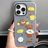 Zhitai Jelly Case for Apple iPhone 11/12/14 Pro Max/15 Pro with Cartoon Design and Hand Strap