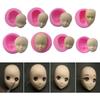 3D Doll Head Baby Face Silicone Cake Molds Model Handmade Soap Clay Plaster Mold Fondant Chocolate Gummy Biscuit Sugar Craft Mould DIY Cake