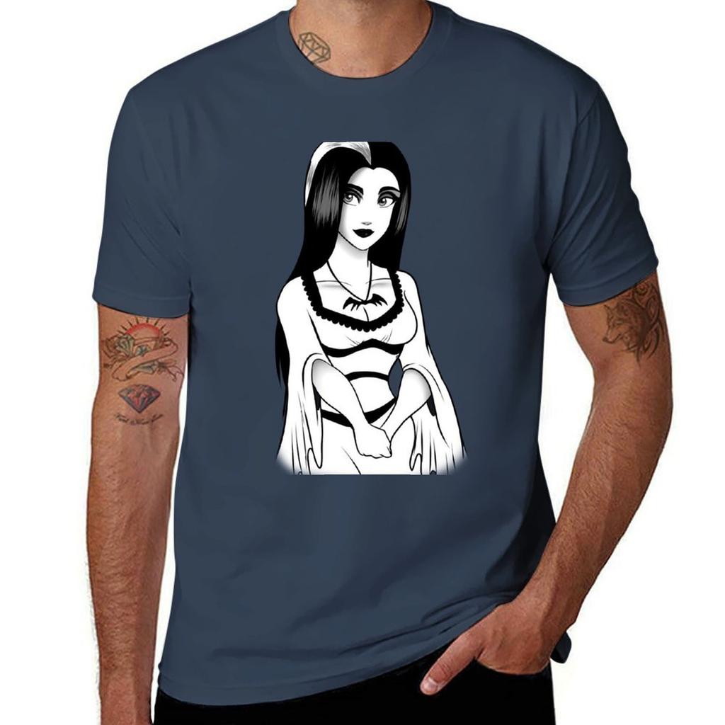 Lily Munster TShirt Thanksgiving Day Tee Top