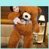 Teddy Bear Plush Toy Large Size Cartoon Animal Gift For Valentines Day Night Market Decor
