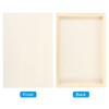 PATIKIL 8"x12" Wood Panel Boards, Set of 6, Unpainted Square Art Wood Canvas Panels, Painting Boards for DIY Craft Painting, Wood Color