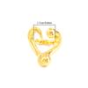 Creative Hollow Out Love Heart Ring For Women Fashion Design Geometric Irregular Knuckle Ring Couple Jewelry Accessories