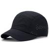 Solid Color Quick-Dry Retro Short Brim Baseball Cap Mesh Breathable Lightweight Summer Outdoor Sports Sunshade Running Cap