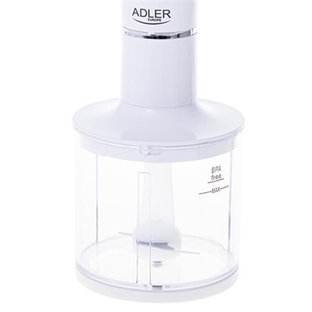 Adler | AD 4620 | 800 W | Hand Blender Set | Hand Blender | Number of Speeds 2 | Chopper | White