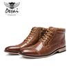 Fashion New Men’s Shoes Winter New Men's Casual High-Top Shoes Genuine Leather Boots High Boots Oxfords Men's Large Size Shoes 7.5-13