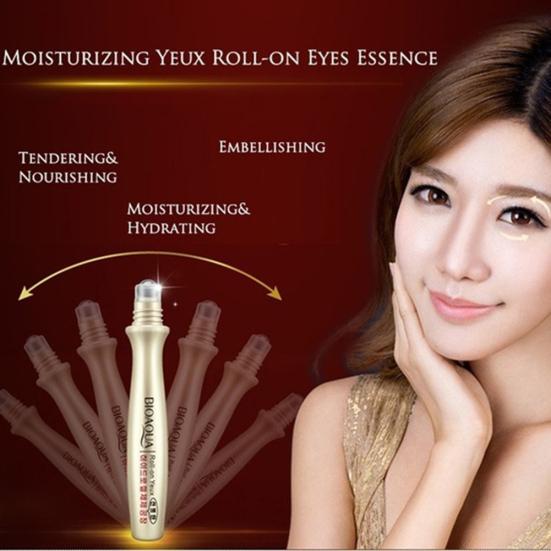 BIOAQUA Ball Roller Eye Essence Liquid Moisturizing Anti-Wrinkle Dark Circle Gel