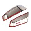 Car Door Rear View Mirror Cover ABS Chrome Housing Cap Replacement for Silverado MK3 2014‑2017 Door Rear View Mirror Cover