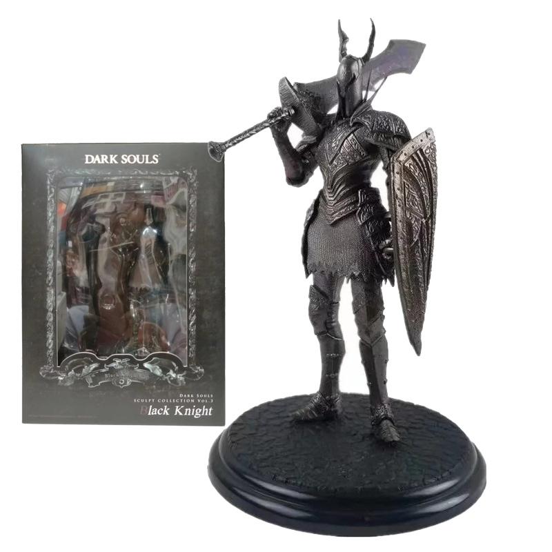 Figuras de Acción Caballero Negro Dark Souls Artorias Solaire Caballero Cebolla Estatuilla Estatua Modelo Coleccionable Decoración Juguete para Niños Regalos